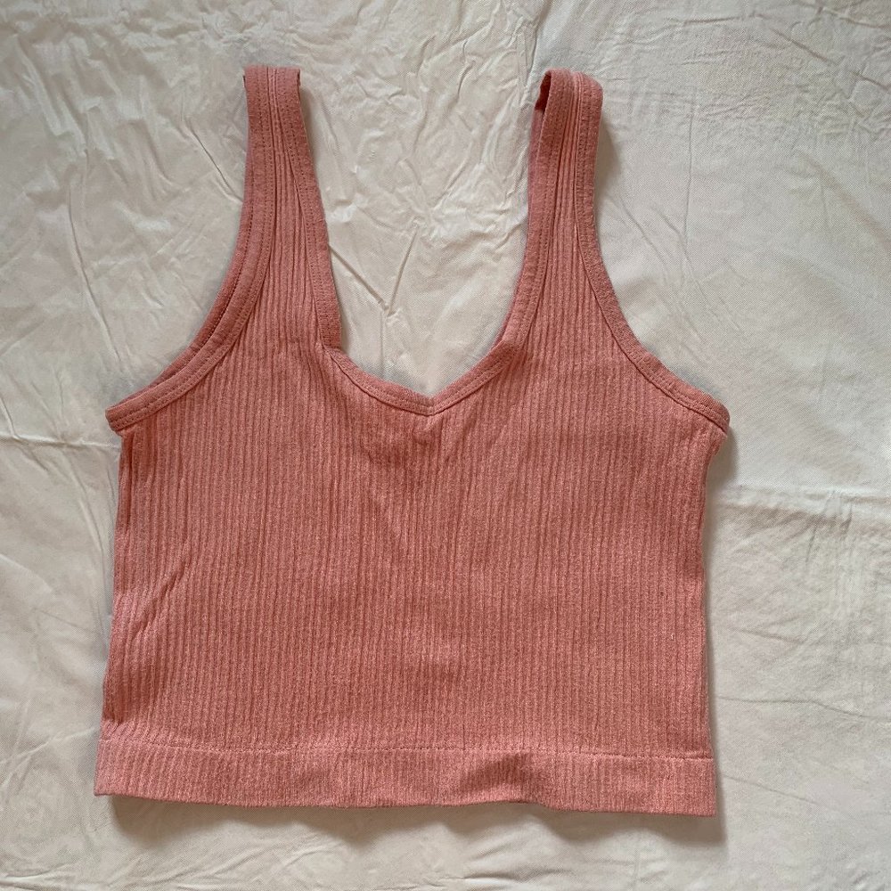 pink urban outfitters out from under tank top